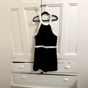 Black and white Parker Romper